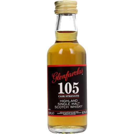 Glenfarclas Single Malt Highland Whisky 105 cask strength 60°mini - 0,05 l