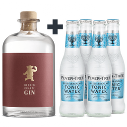 Beerenkräfte Gin 45,5 % vol. + 4 Fever Tree Tonic Water