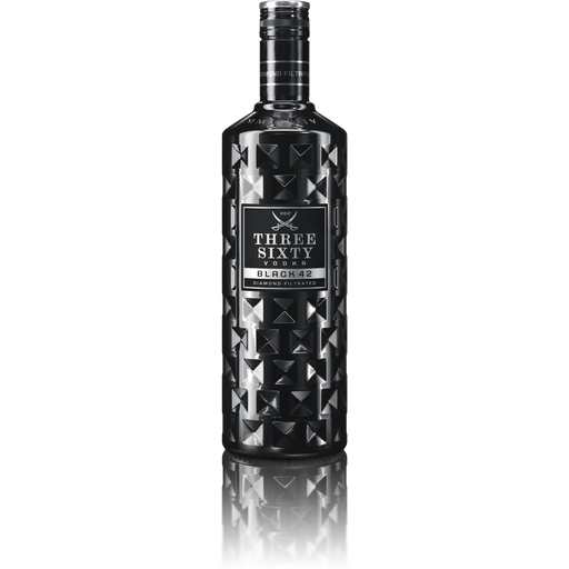 Three Sixty Vodka Vodka Black 42 42 % Vol. - 0,70 l