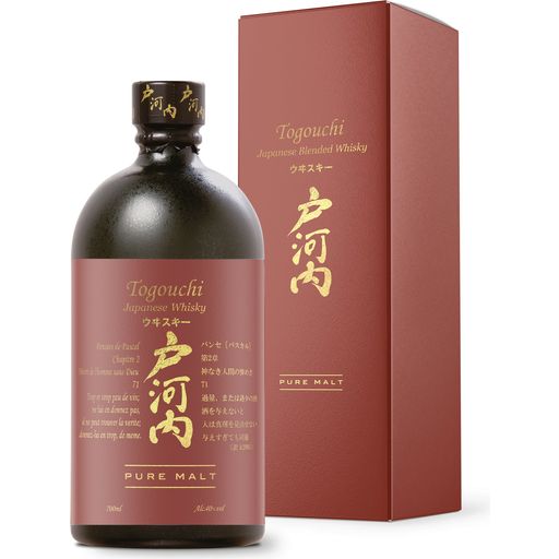 Pure Malt Japanese Whisky 40 % vol. - Limited Edition im Geschenkkarton - 0,70 l