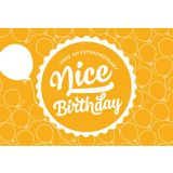 Spiritales Zubehör "Nice Birthday" Grußkarte