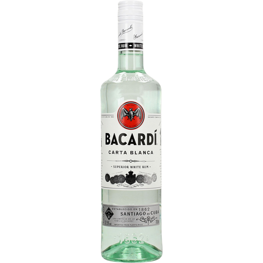 Bacardi Carta Blanca White Rum 37,5 % Vol. - 0,70 l
